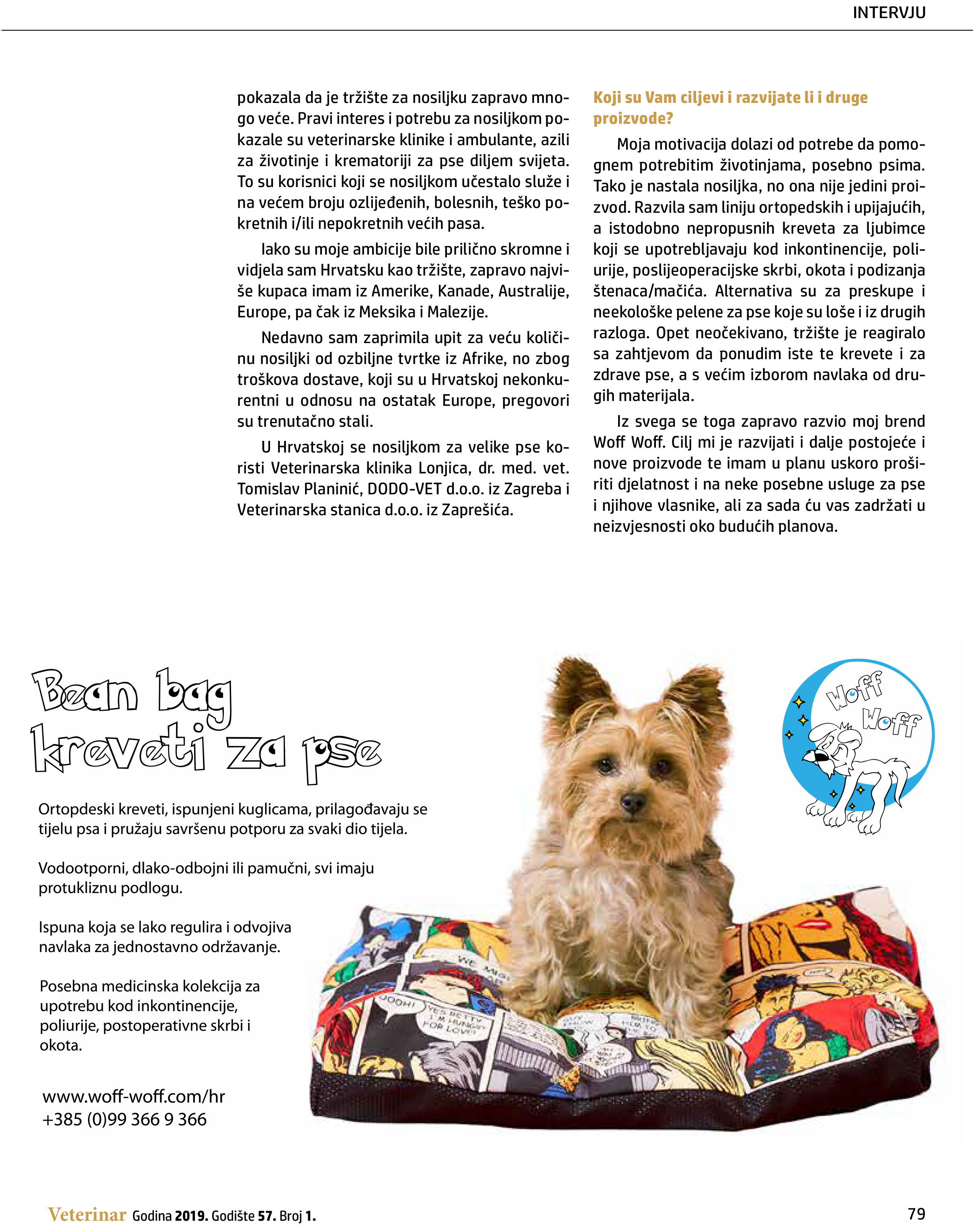 Woff Woff Veterinar intervju | Woff Woff :: Dog dream factory